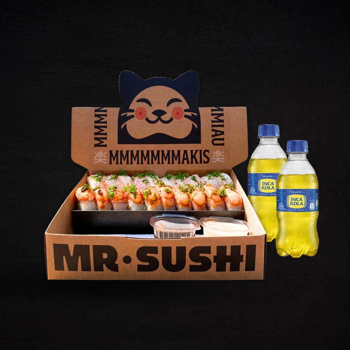 Maki Box 20 Uds + 2 Bebidas 300ml