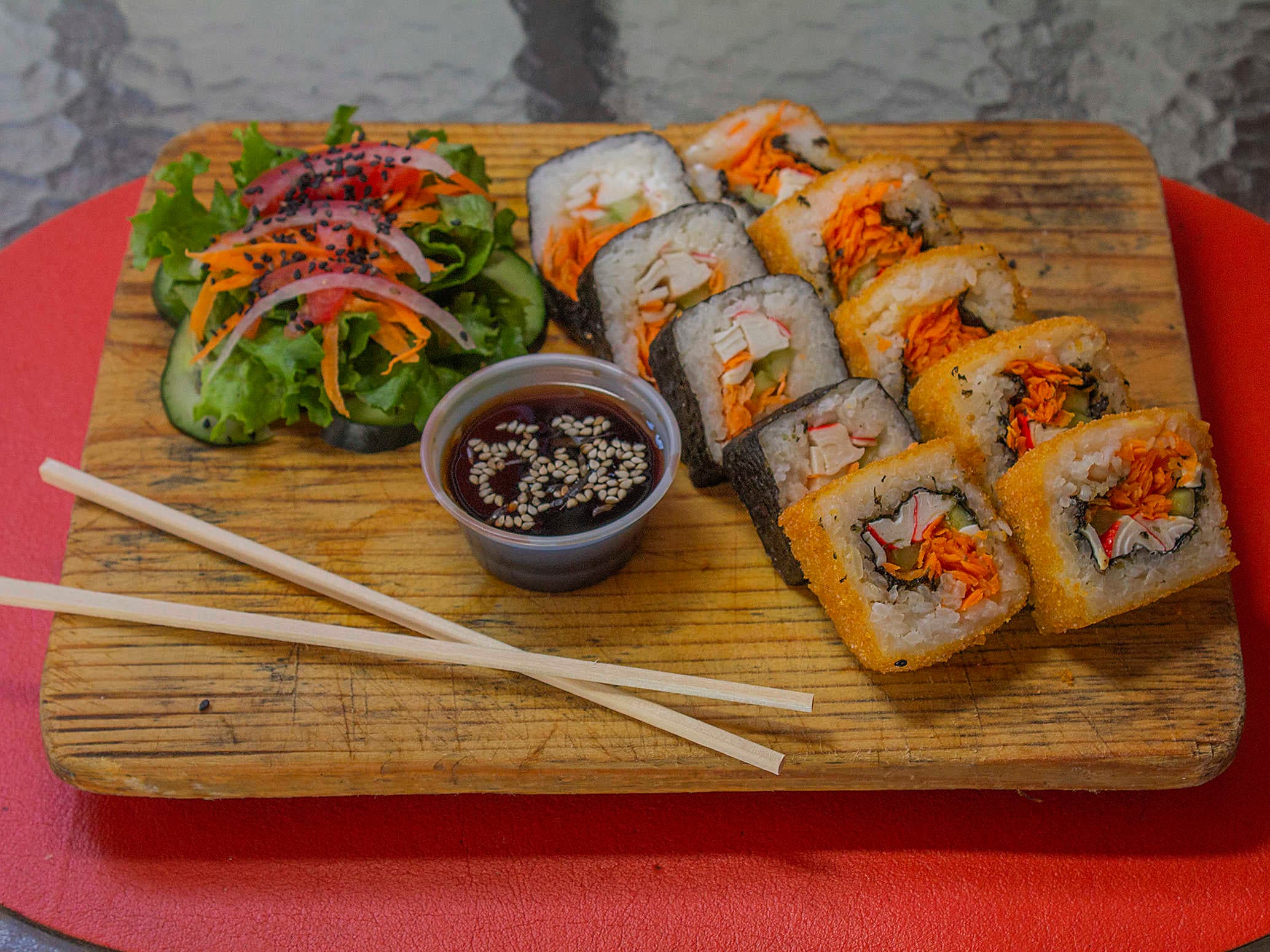 Sushi Empanizado