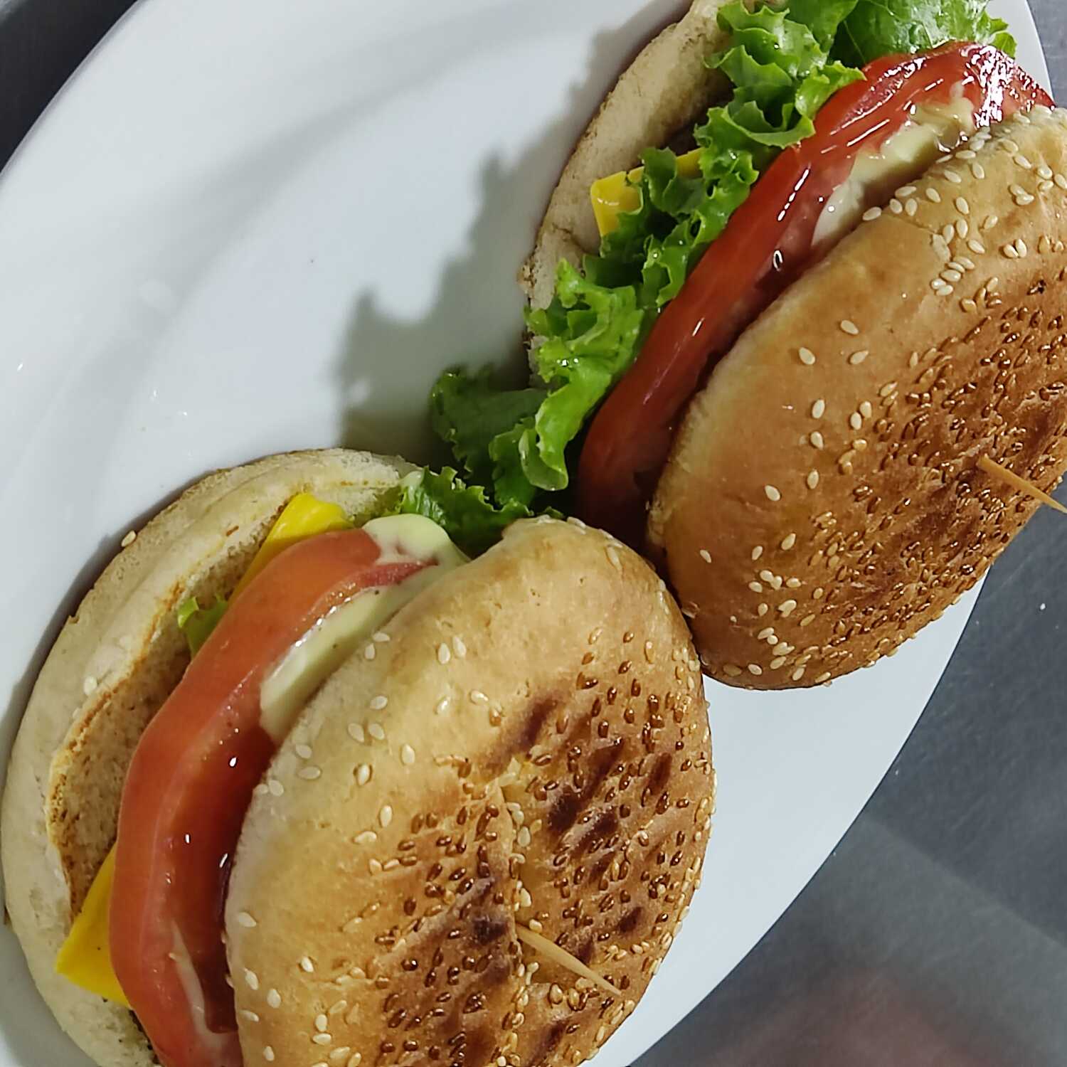 2 Hamburguesas Jamon