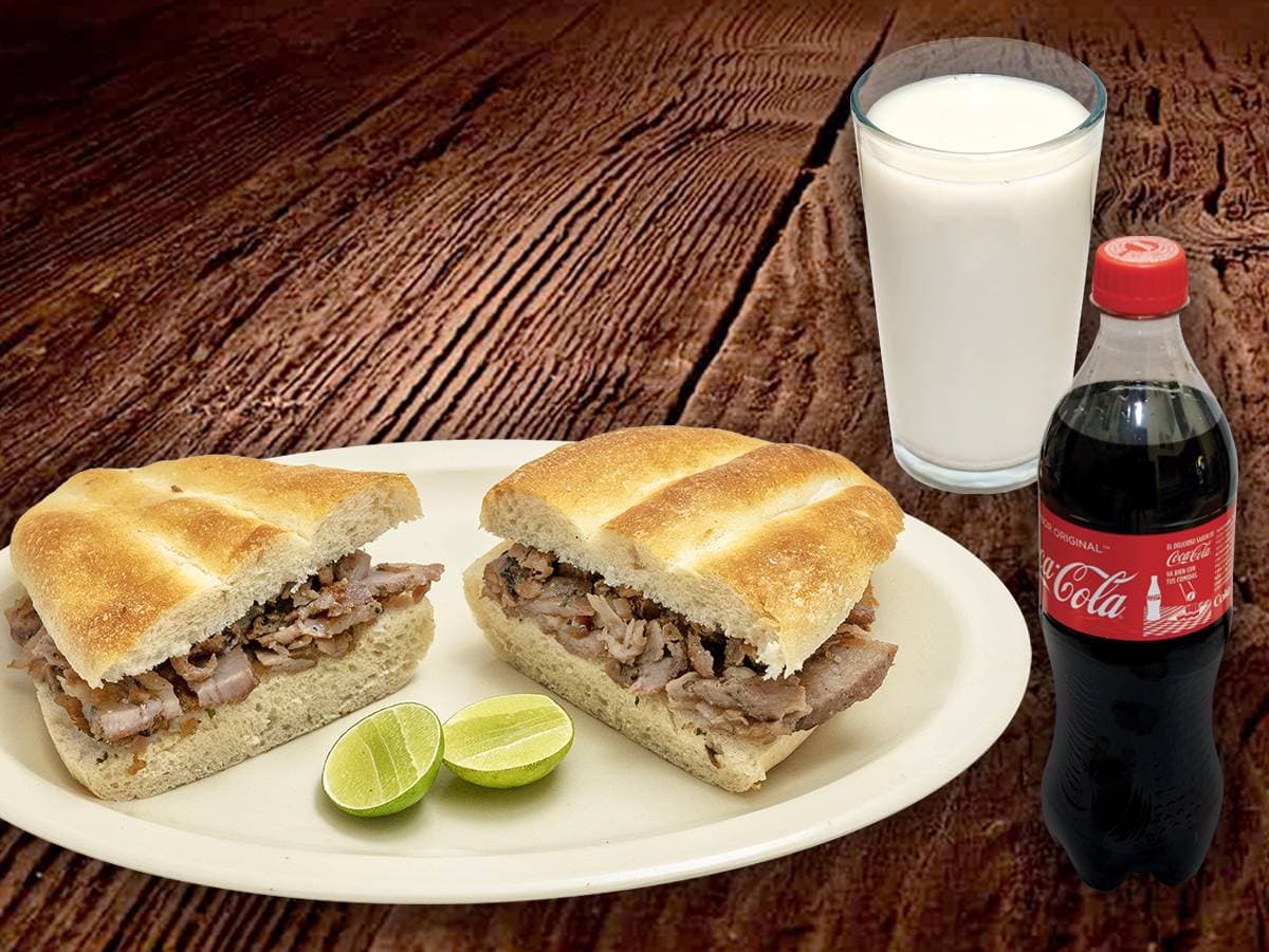 1 Torta Árabe + bebida