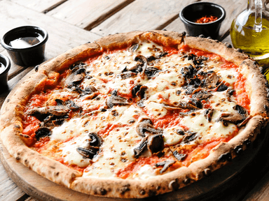 Pizza Vegana La Reina M+ (Focaccia de Cortesia)