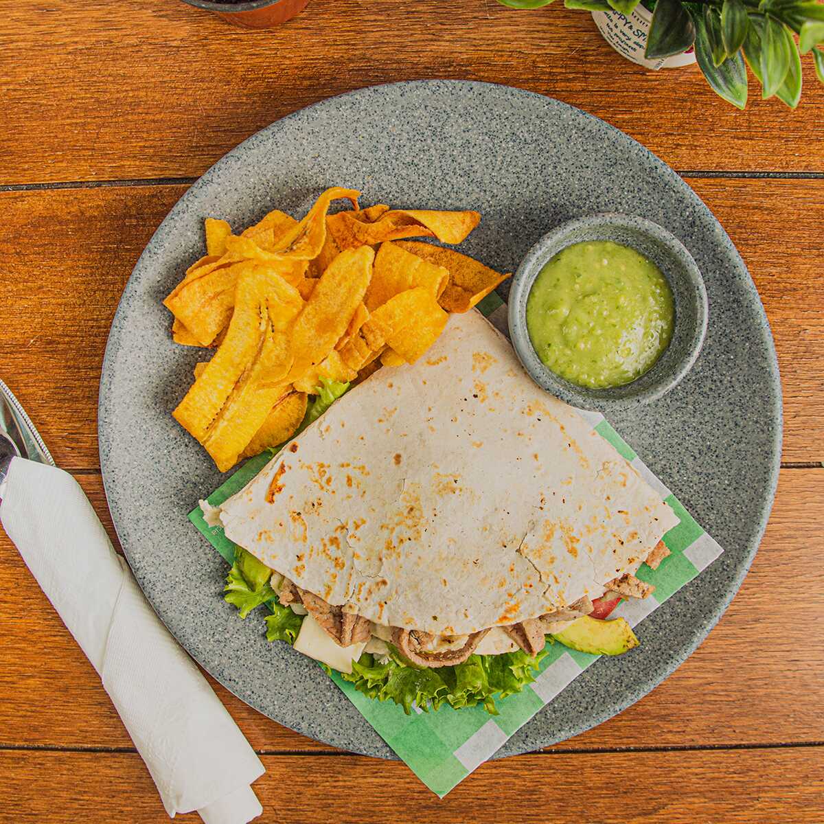 Wrap de Arrachera