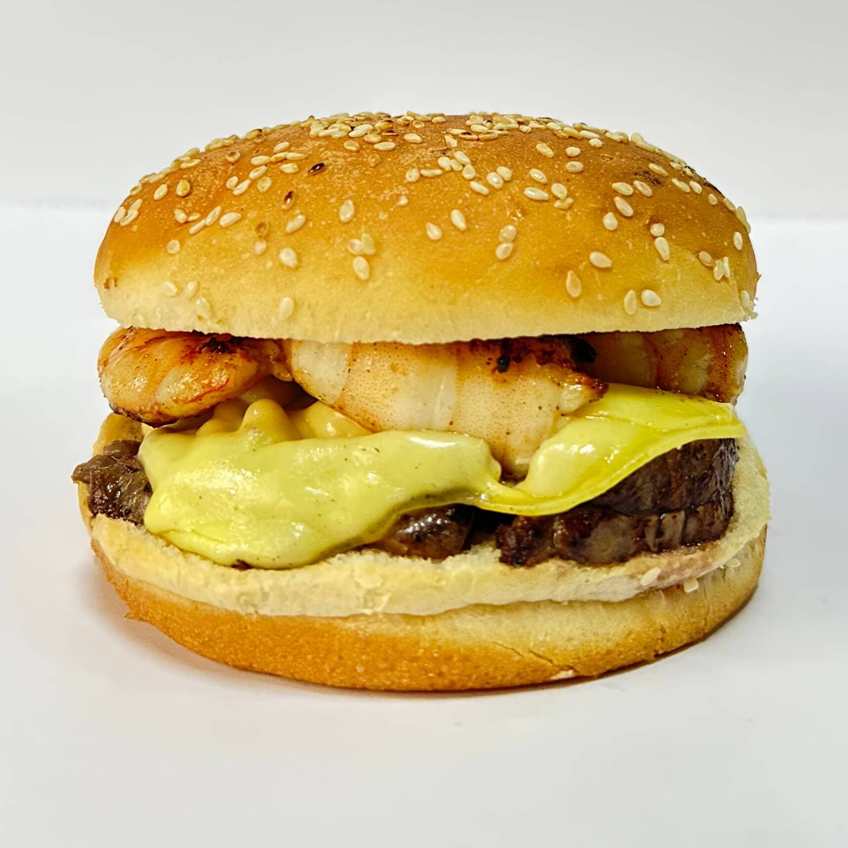 Hamburguesa MAR Y TIERRA