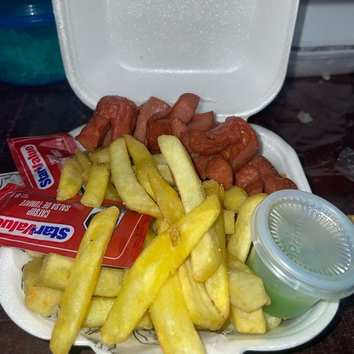Salchipapas