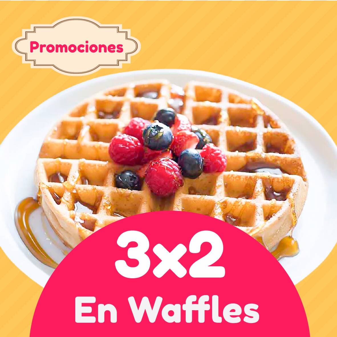 3x2 en Waffles
