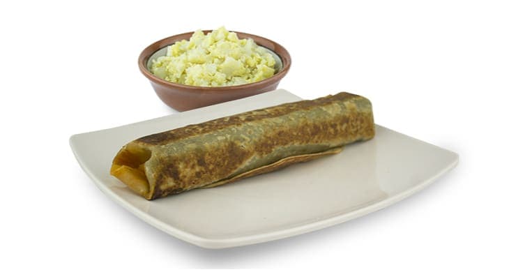 Burritos de frijol huevo/papa