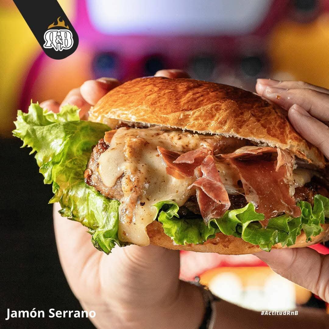 Hamburguesa de Jamón Serrano