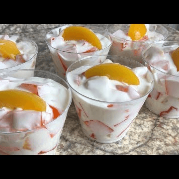 Duraznos con Crema