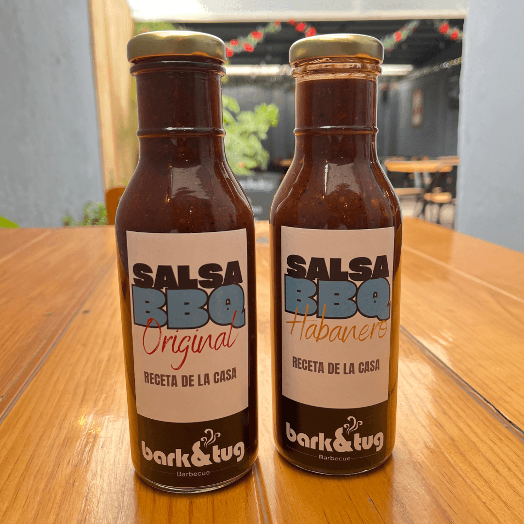 Botella de Salsa BBQ Habanero