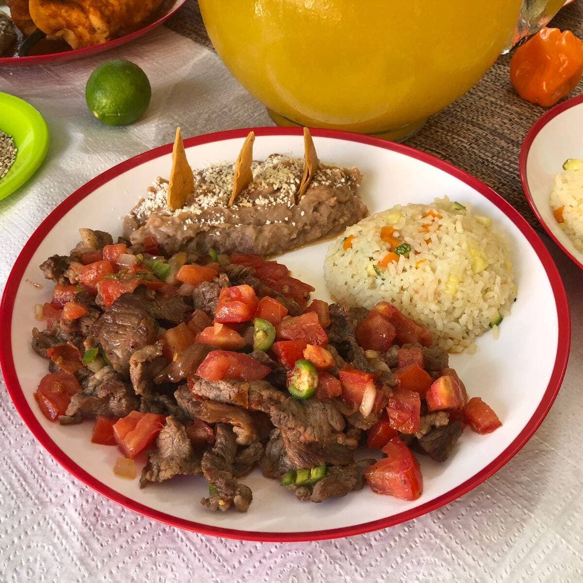 Carne a la mexicana