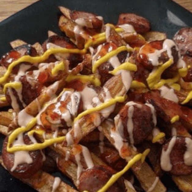 Picada para DOS Personas( Chorizo-butifarra)..