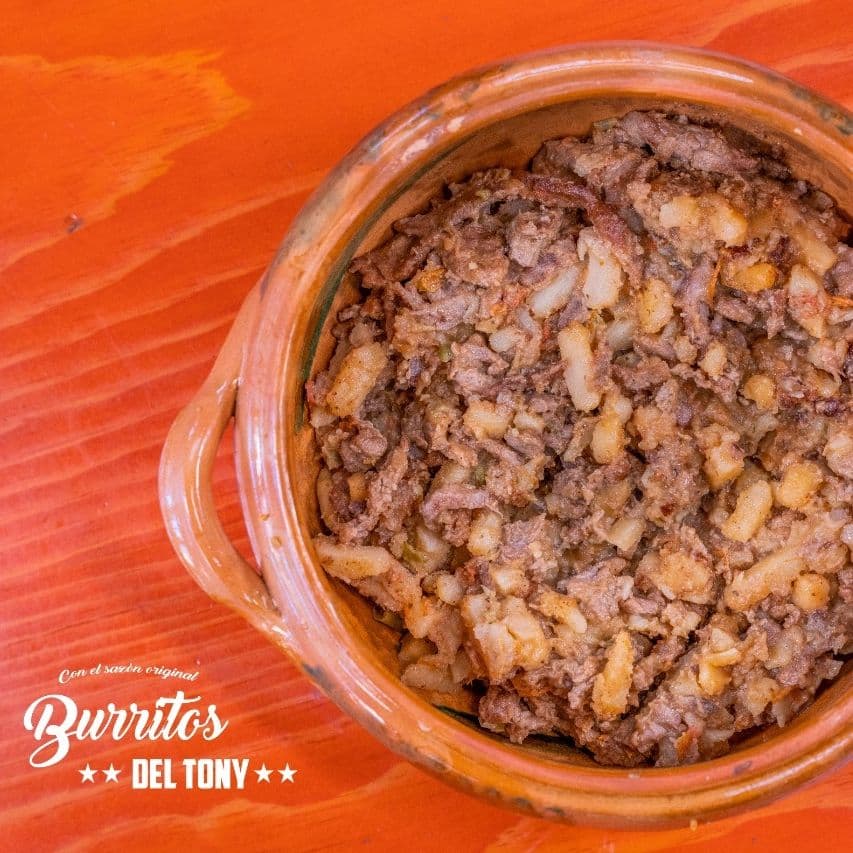 Bistec con Papas
