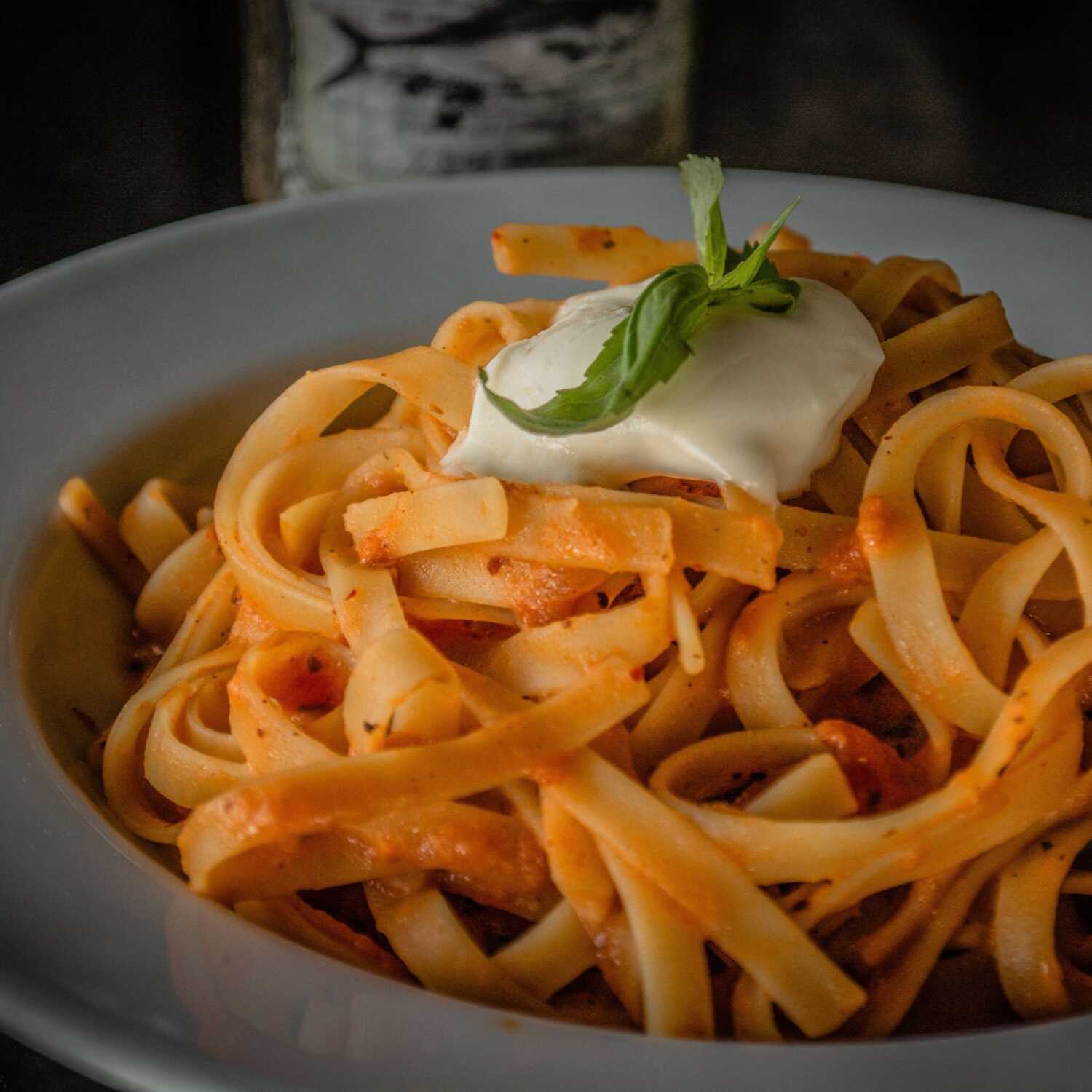 Fettuccini a la Arrabiata