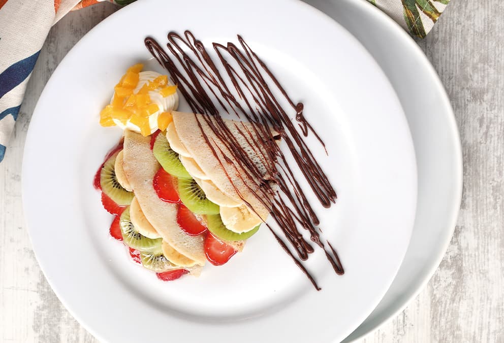 Crepes de frutas