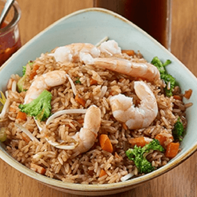 Arroz Frito a la Oriental Camarón