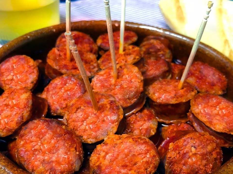Chorizo a la Sidra