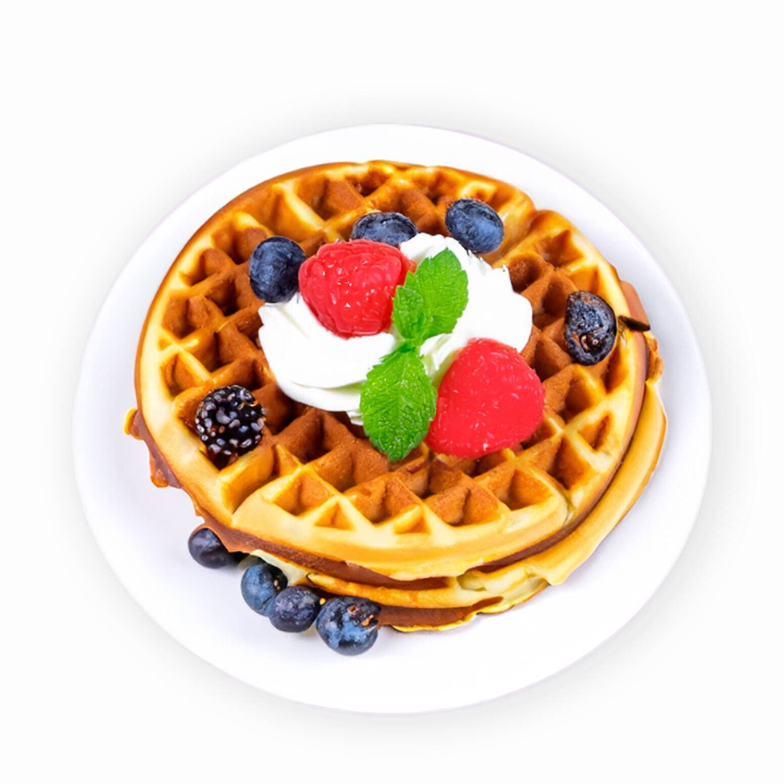 Waffle con Berries