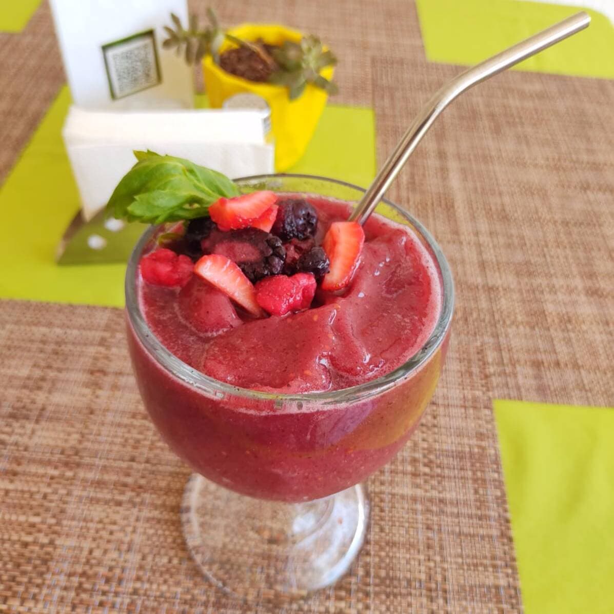 Smoothie de Frutos Rojos
