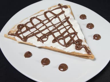 Crepa de Philadelphia con Nutella®.