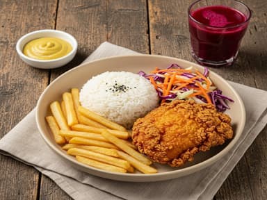 El Crispy + bebida