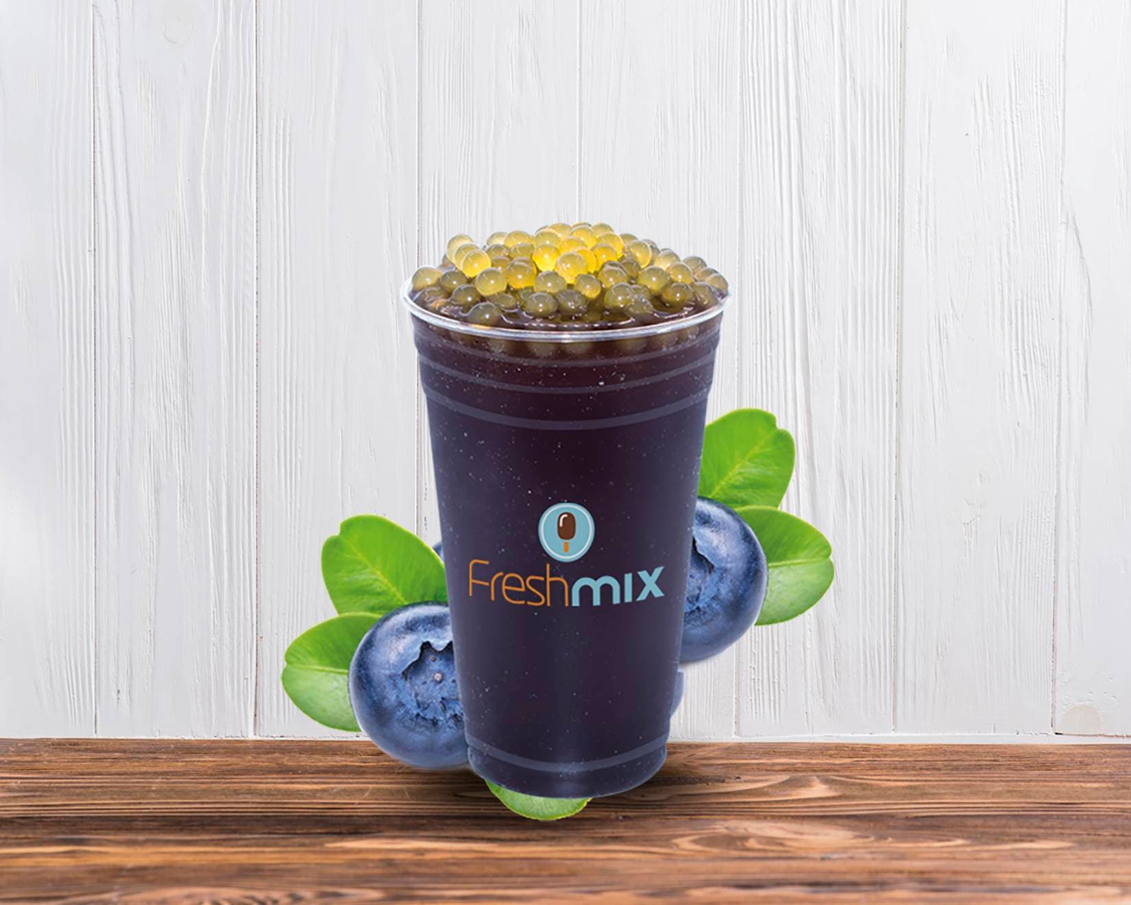 Bubble Frappe Blueberry