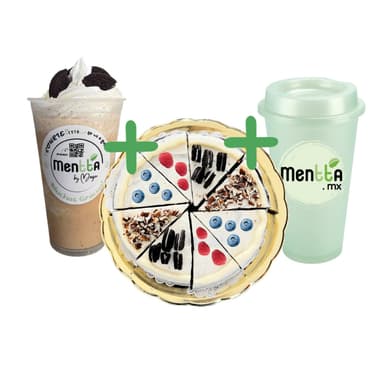 Combo Pastel + Frappe + Termo