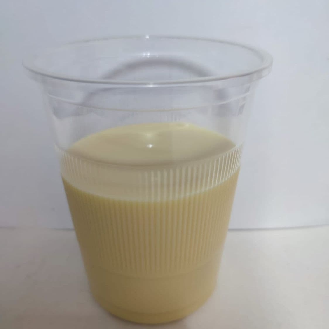 Gelatina con rompope