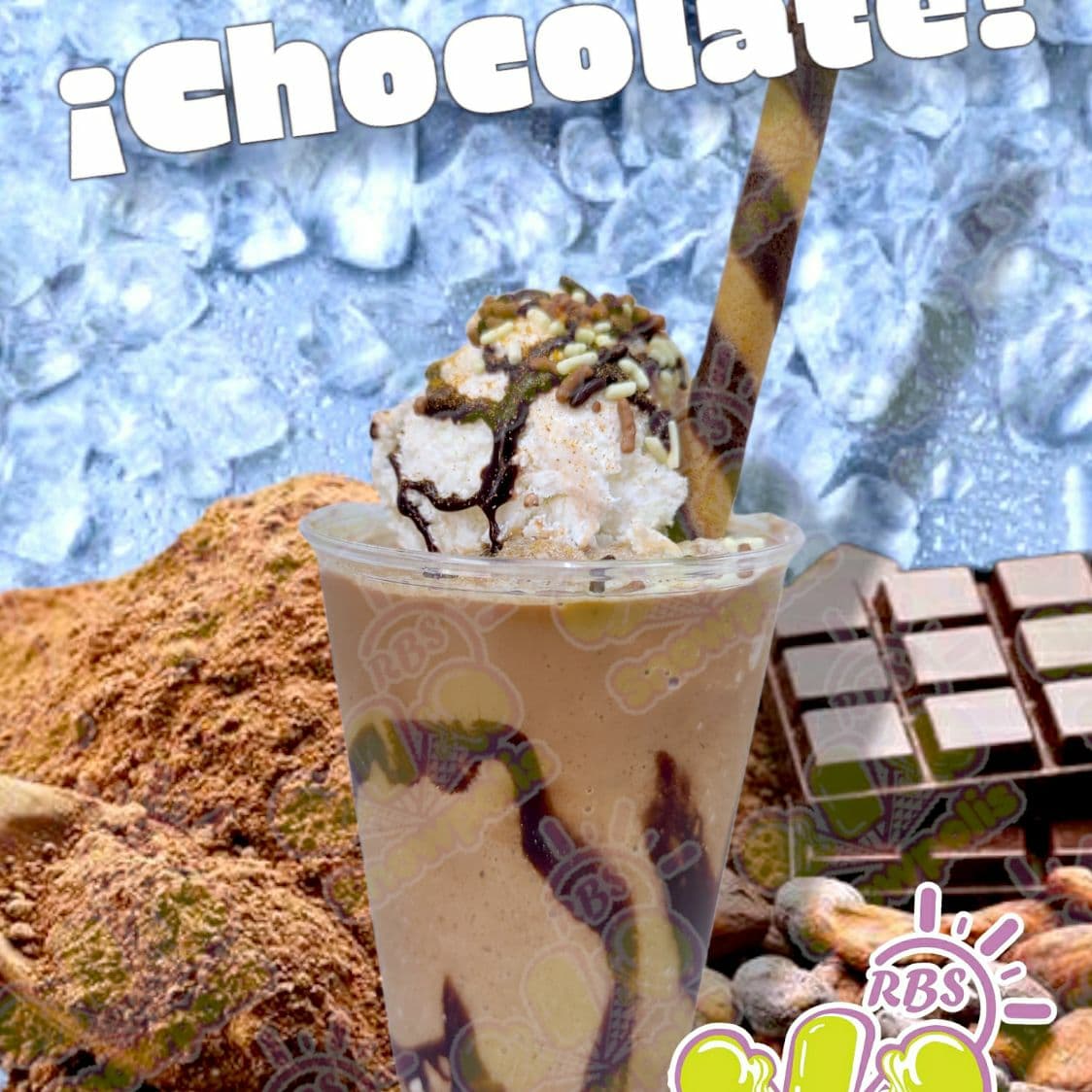 Frappé de chocolate chico