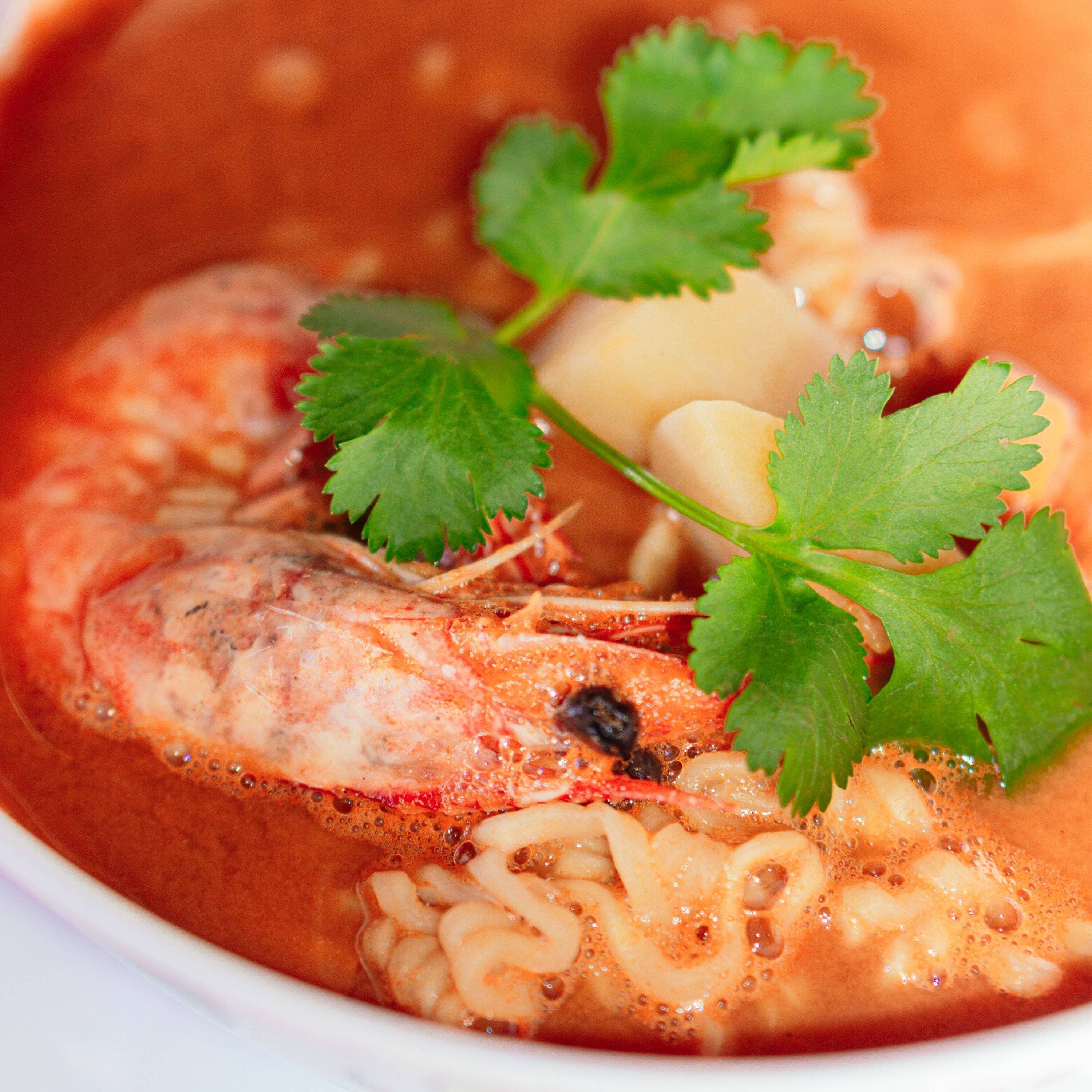 Caldo de Camarón Chico 4 Camarones