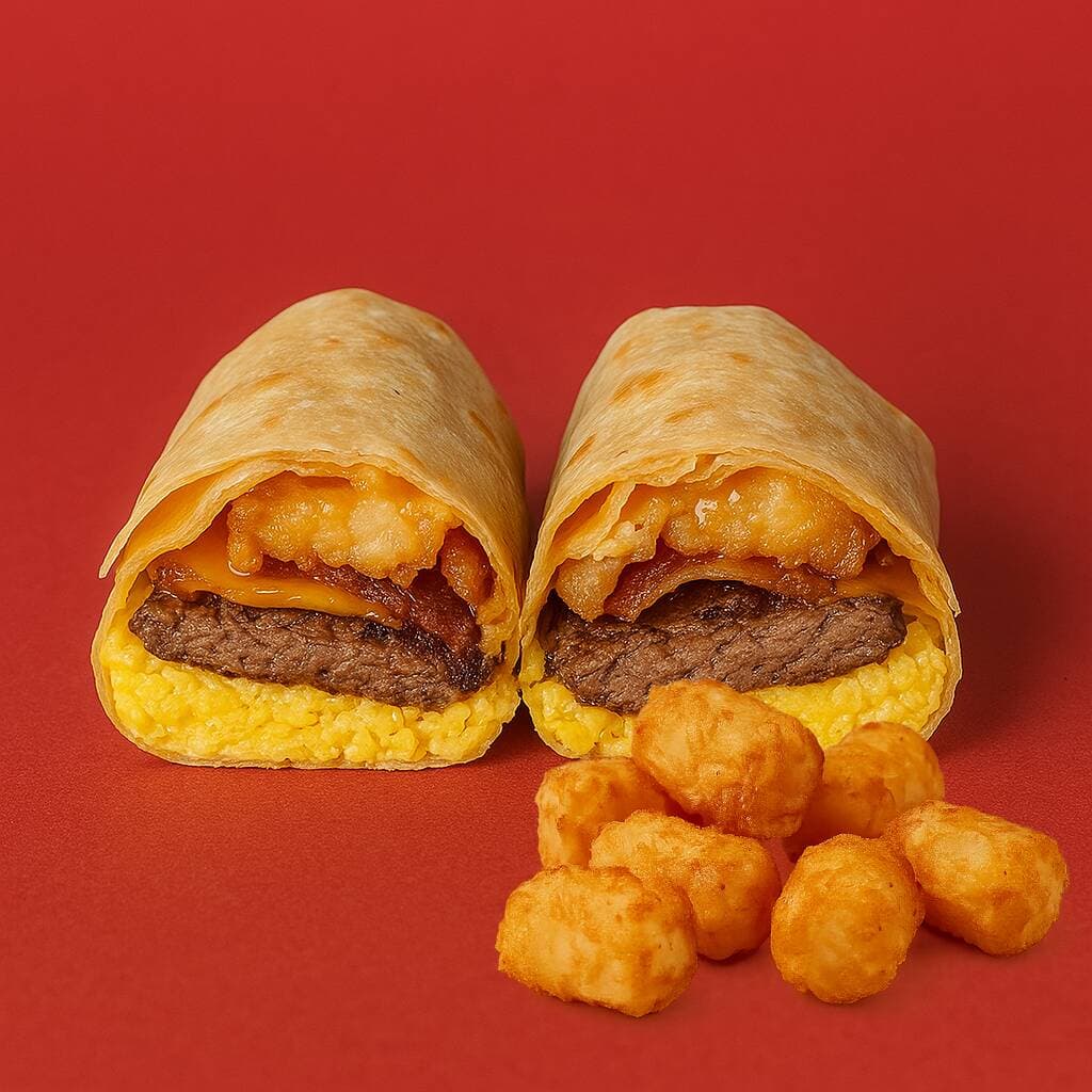 Tex-Mex + Tater Tots + Refresco