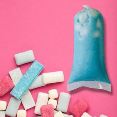 Bollito de Chicle Azul