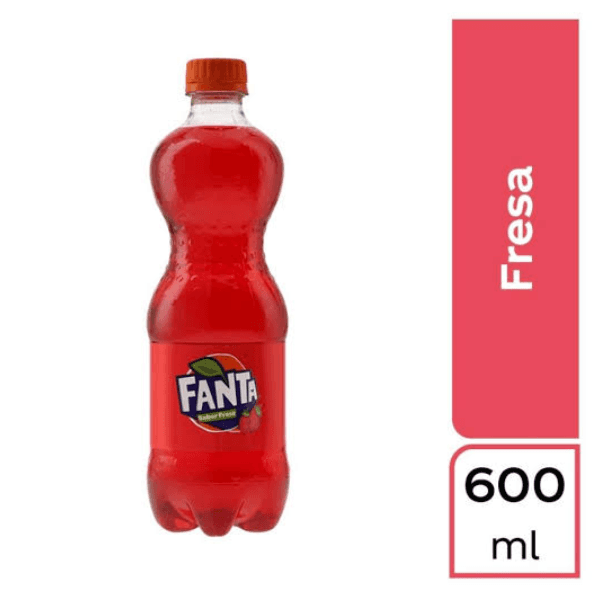 Fanta de fresa 600 ml