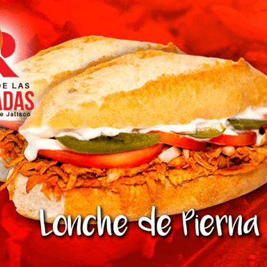 Lonche de Pierna Adobada