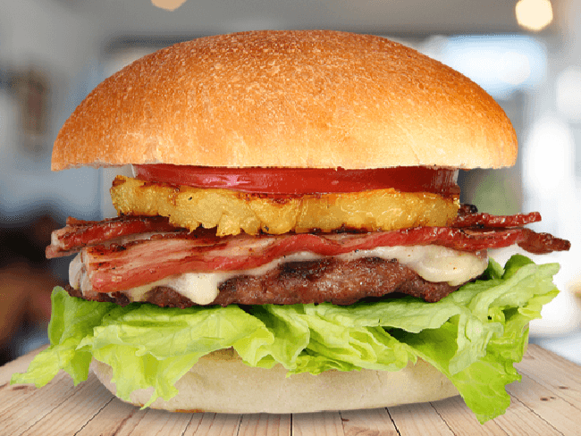 Burguer  Jawa y Ana con tocino