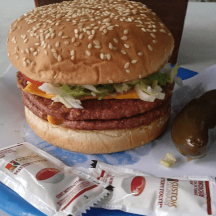 hamburguesa doble carne