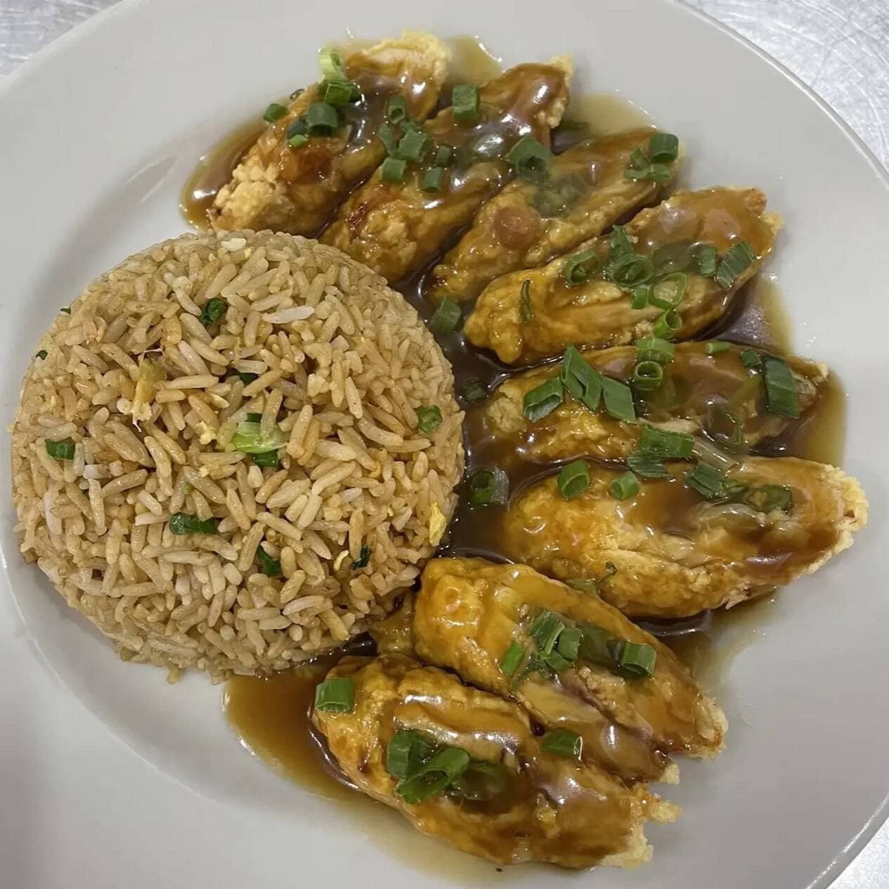 Menú Pollo Enrollado