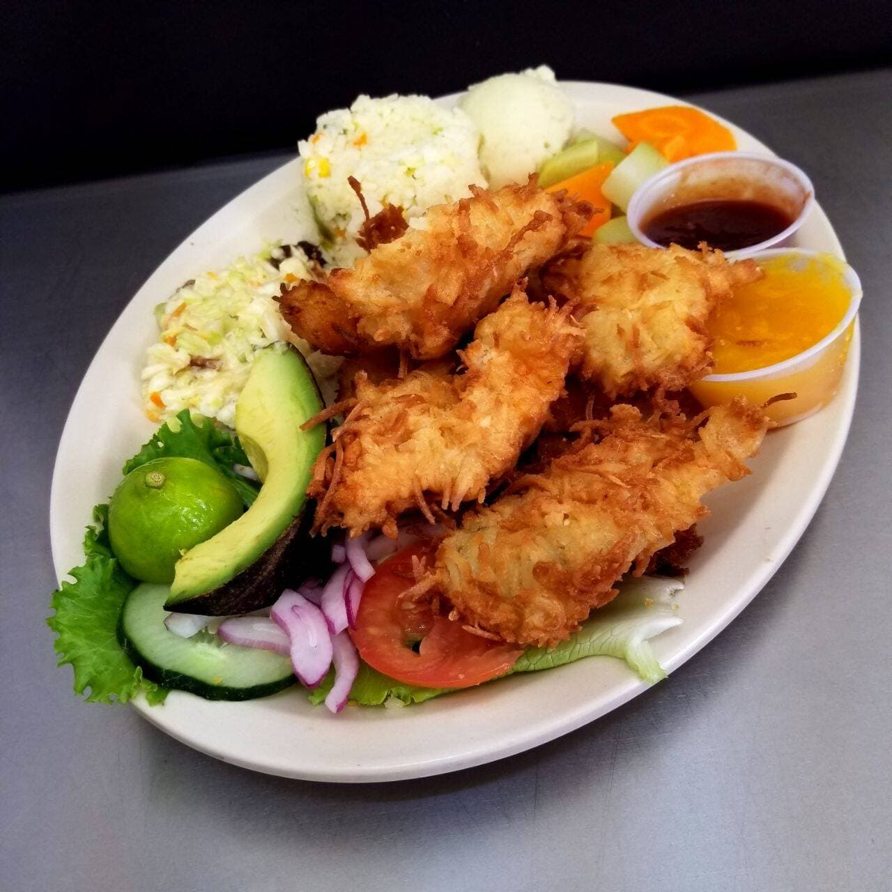 Camarones al Coco