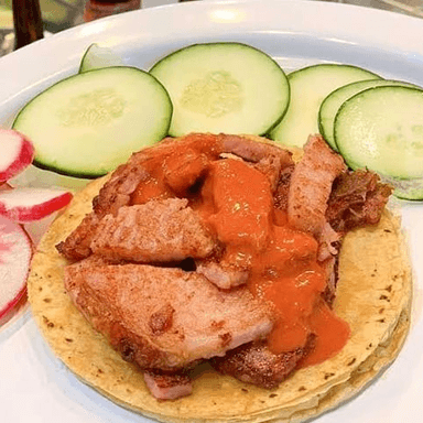 Taquito de Chuleta Ahumada