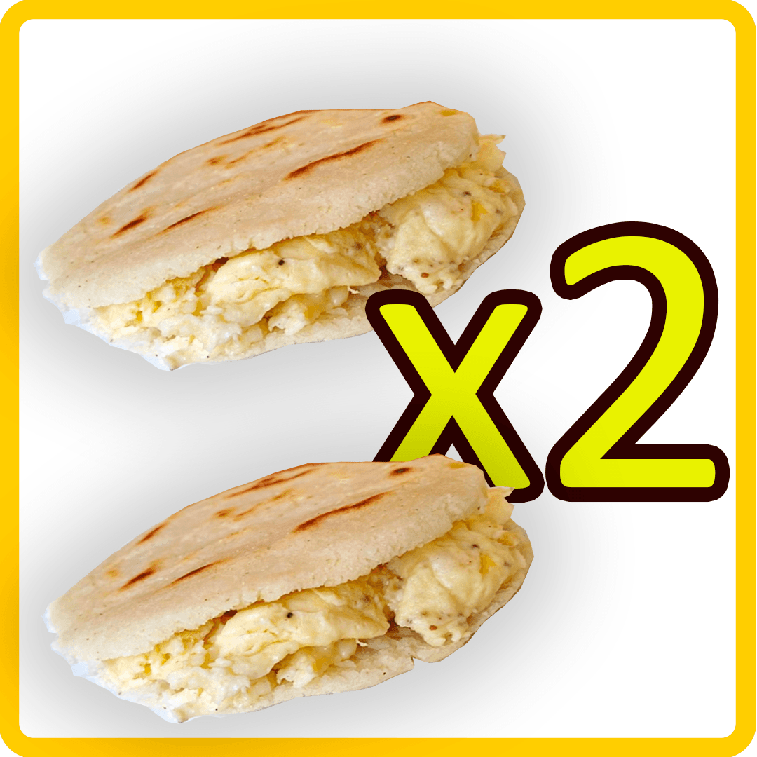 AREPA con QUESO CUAJADA DOBLE X2
