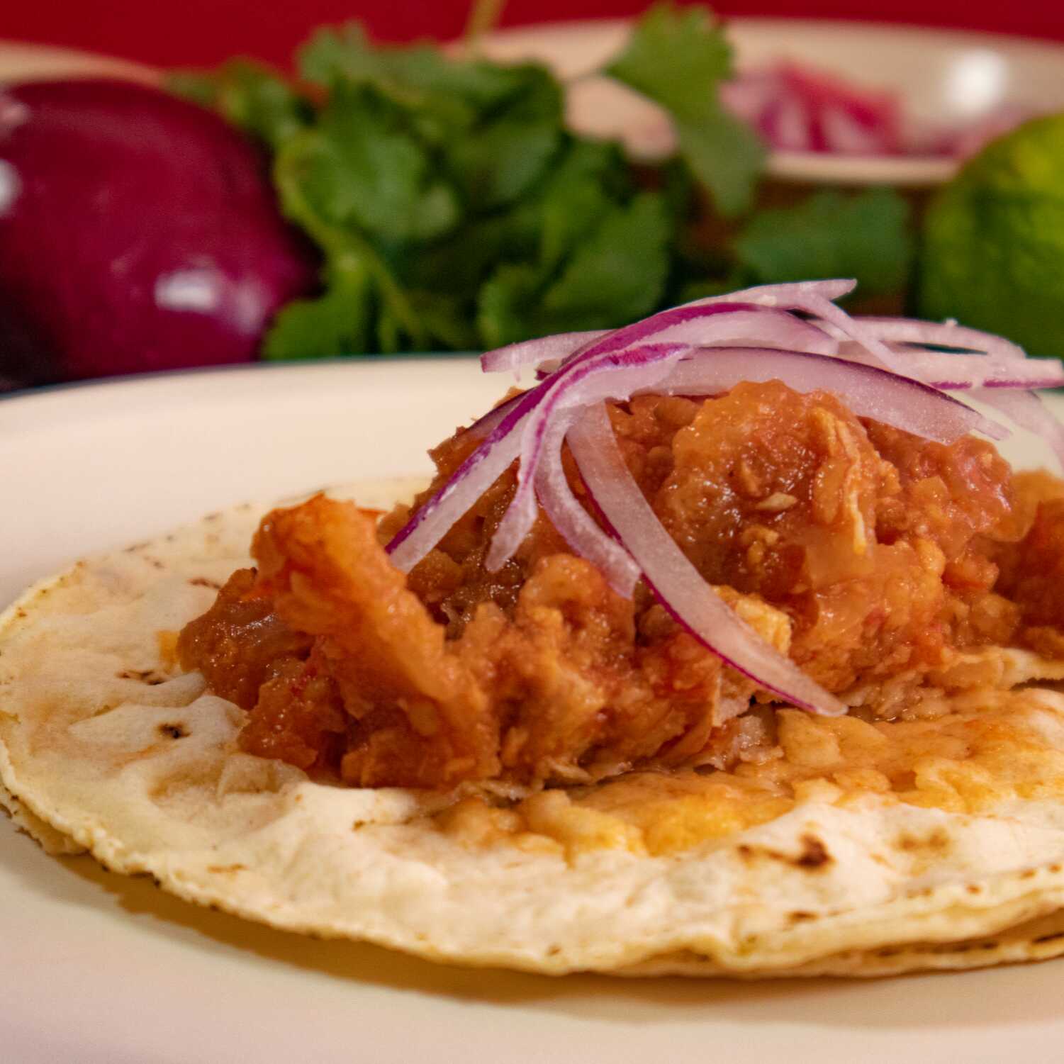 Taco Chicharron Guizado