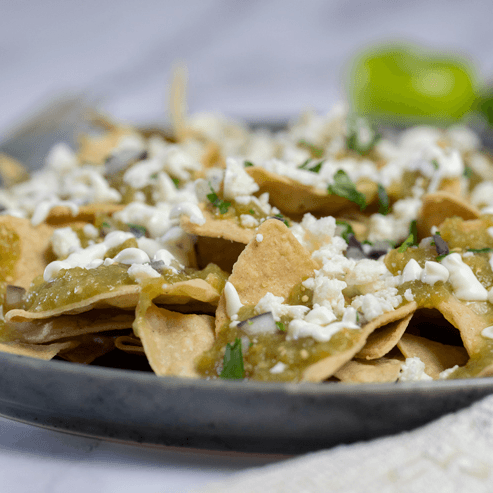 Chilaquiles con Pollo