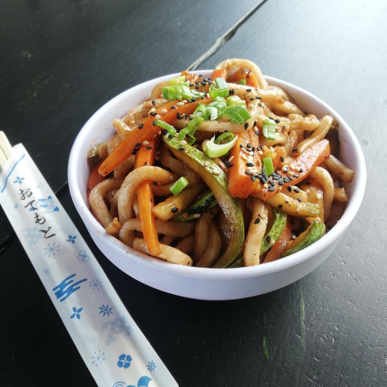 Yakiudon Camarón