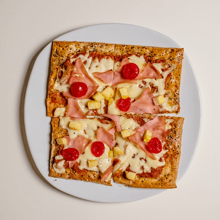Pizza Hojaldre Hawaina