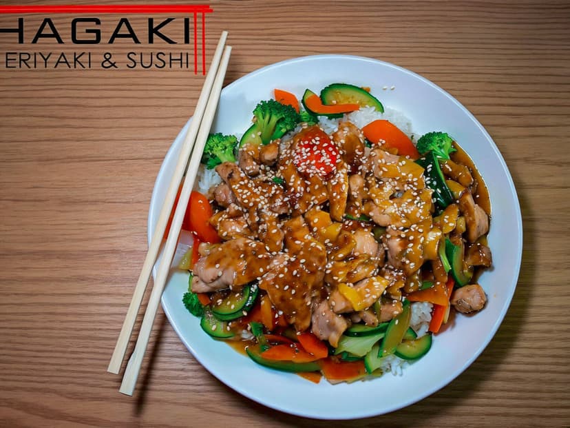Hagaki La Postal Teriyaki & Sushi Tecnológico