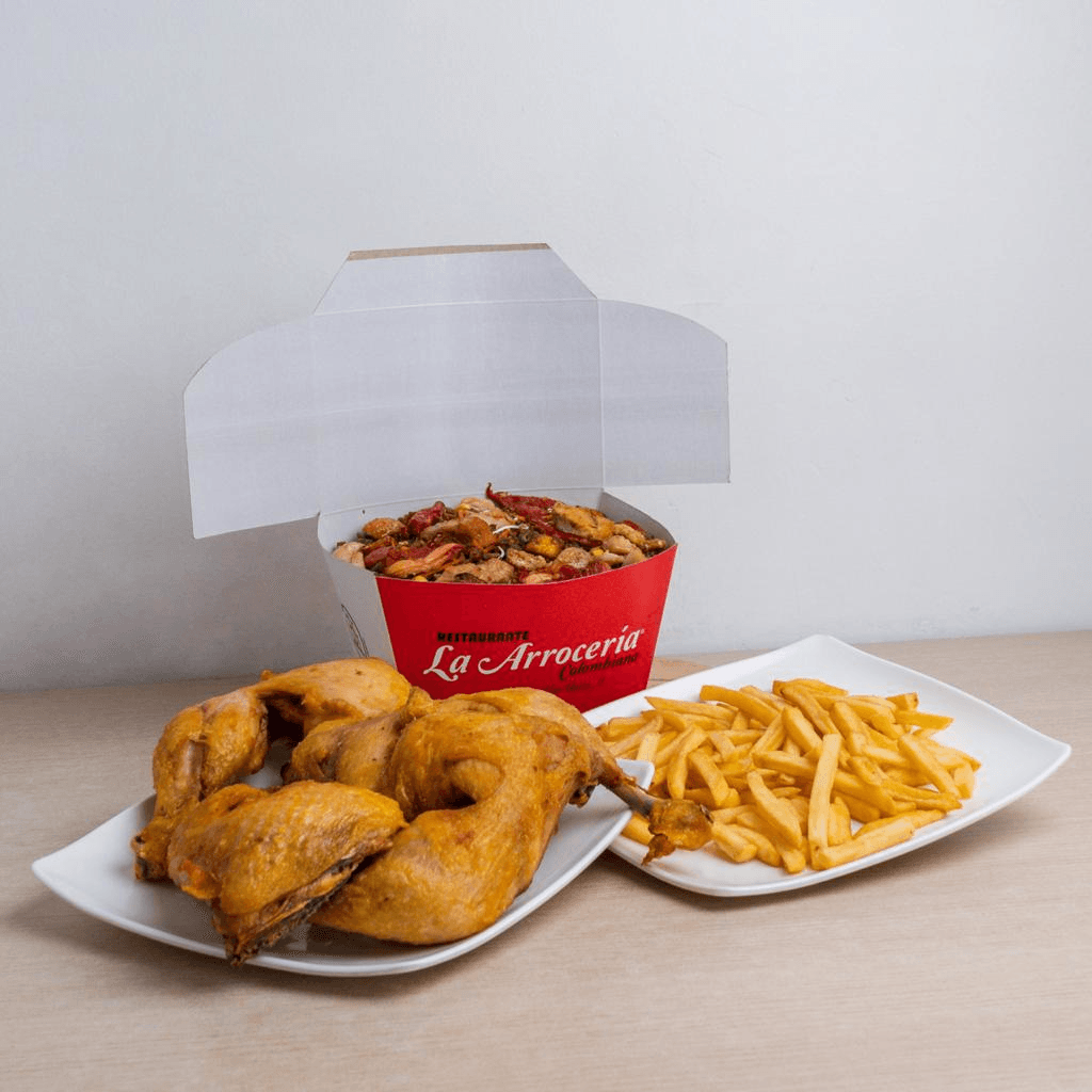 Combo 5 Porciones + Pollo Entero (Perniles)