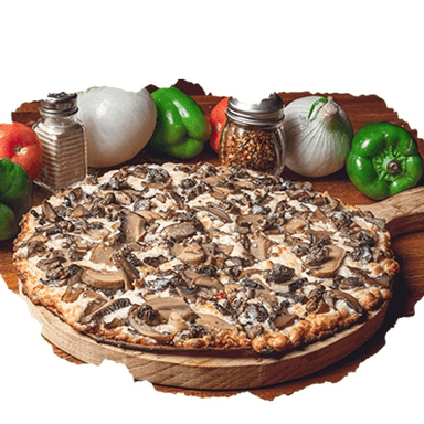 Pizza Champiñón con Ostión Chica