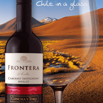 Vino Frontera  botella 750 ml