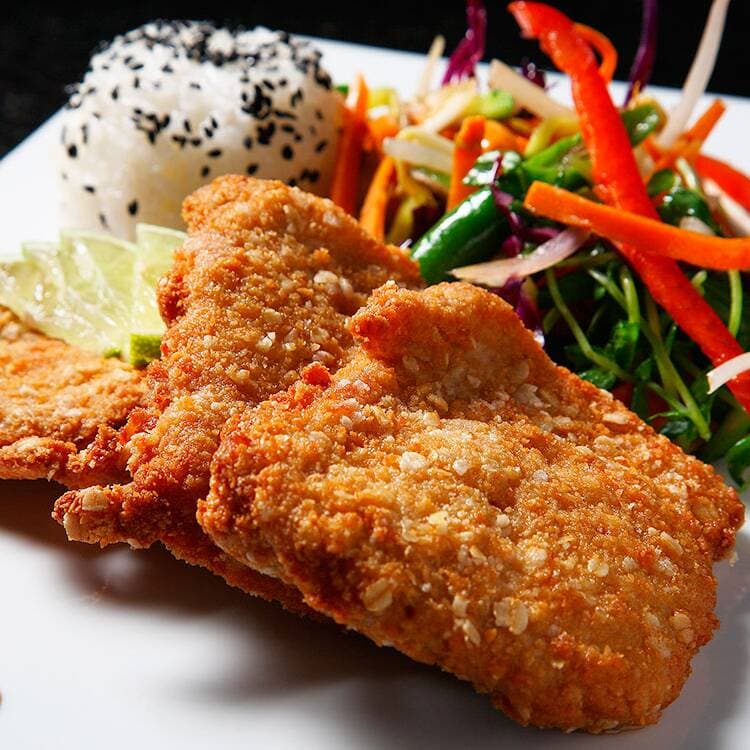 milanesa de cerdo