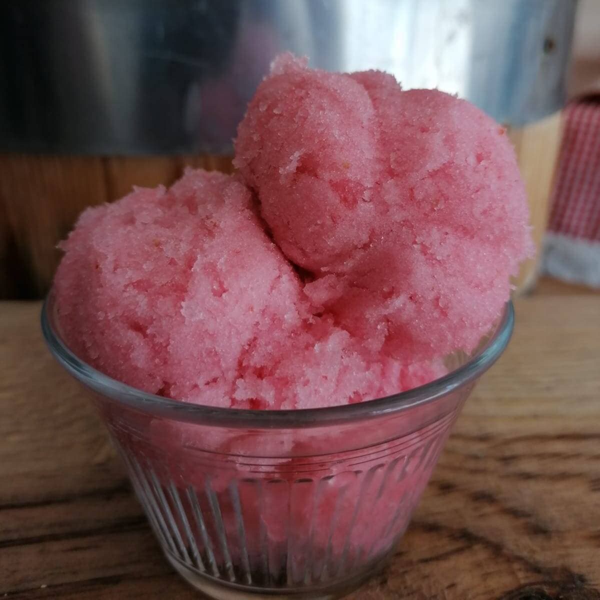 Nieve de Fresa (de Agua) 1 Litro