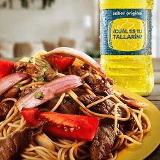 Tallarín Saltado + Gaseosa